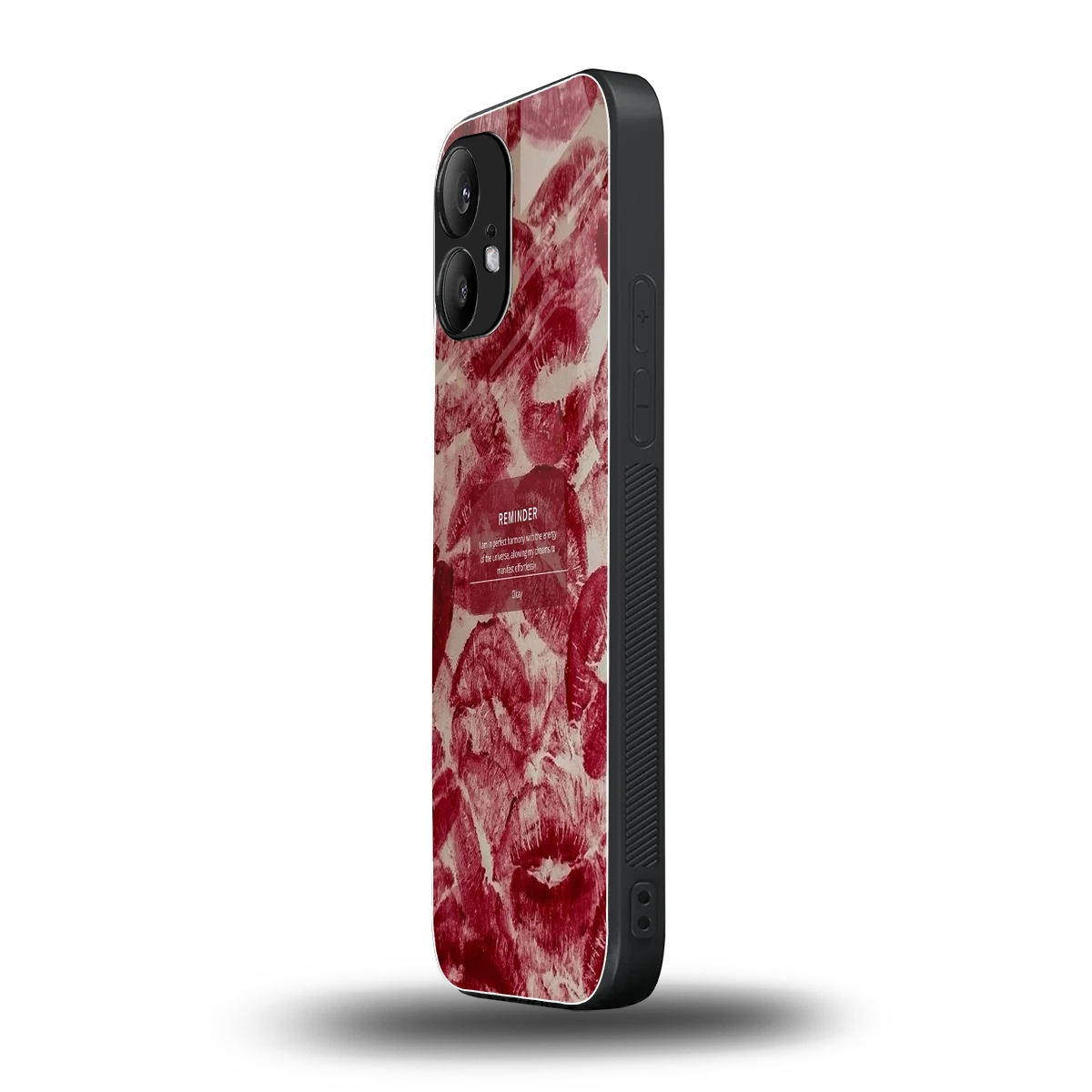 Reminder nothing phone 2 mobile cover | shockproof glass phone case