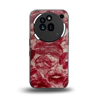 Reminder back phone cover | glass case for nothing phone 3a pro