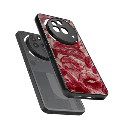 Reminder sleek nothing phone 3a pro cover with tempered glass back and TPU edges