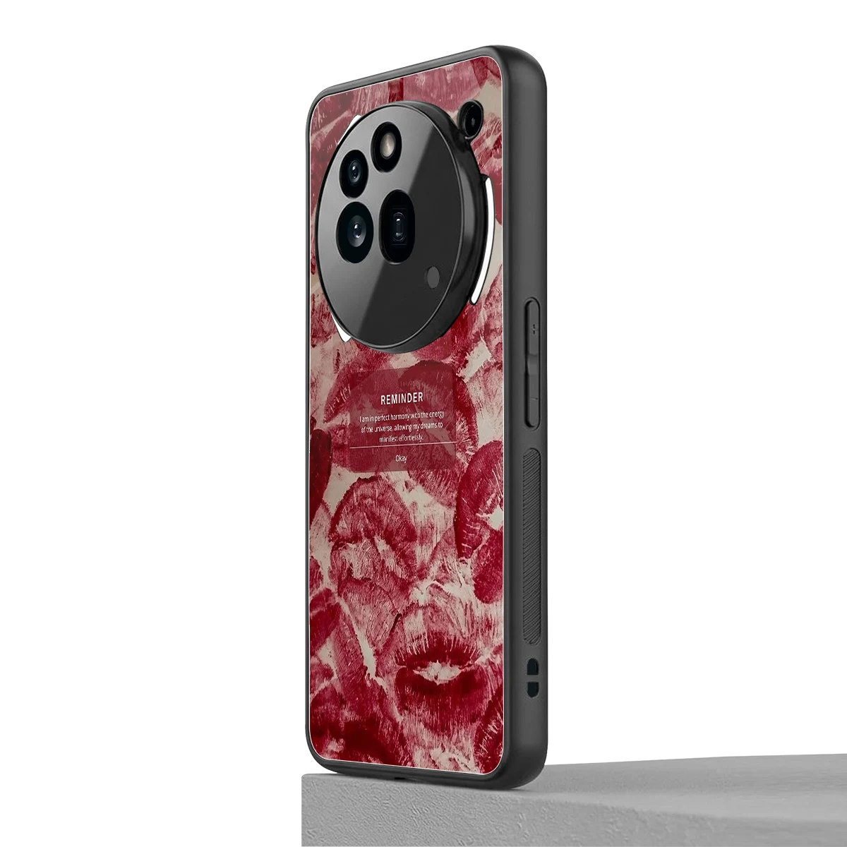Reminder nothing phone 3a pro mobile cover | shockproof glass phone case