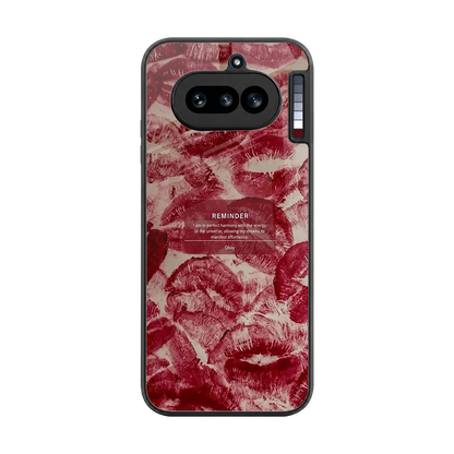Reminder back phone cover | glass case for nothing phone 4a