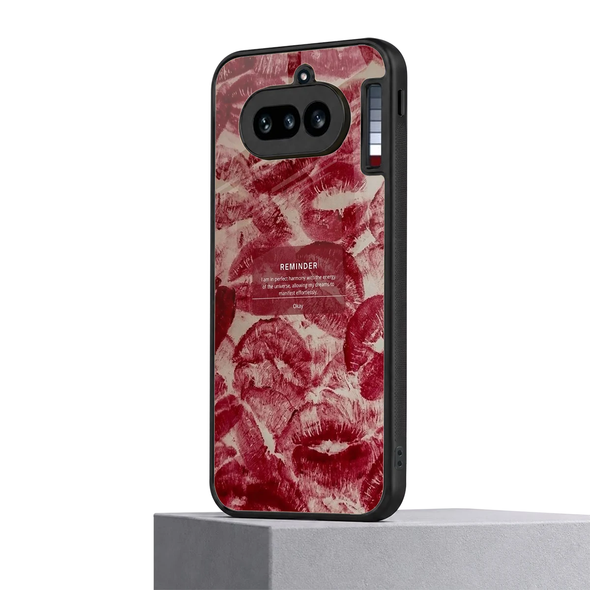 Reminder nothing phone 4a mobile cover | shockproof glass phone case