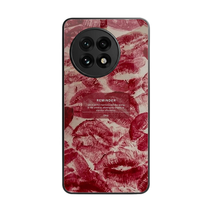 Reminder back phone cover | glass case for oneplus 13r