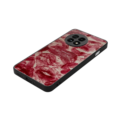 Reminder stylish phone case for oneplus 13r | glossy glass and slim fit