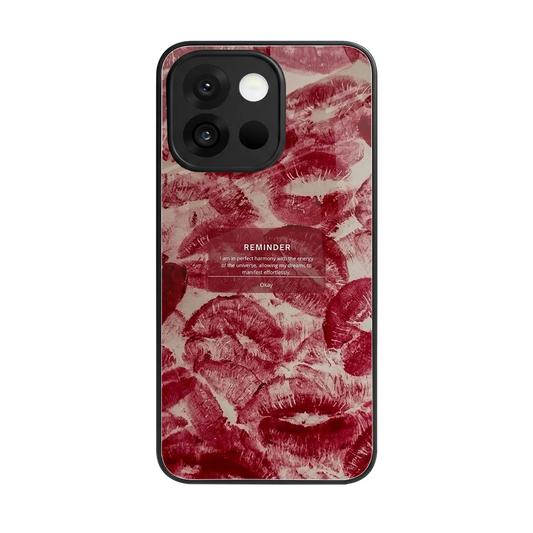 Reminder back phone cover | glass case for oneplus 13s