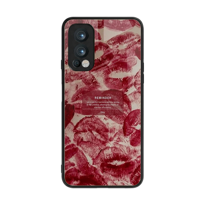 Reminder back phone cover | glass case for oneplus nord 2