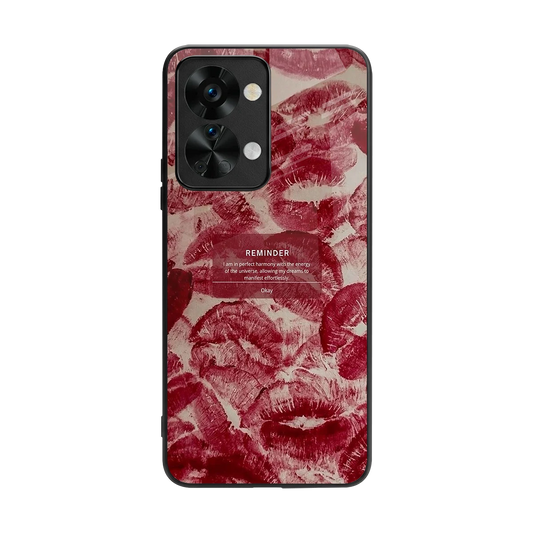 Reminder back phone cover | glass case for oneplus nord 2t