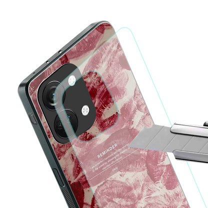 Reminder stylish phone case for oneplus nord 3 | glossy glass and slim fit