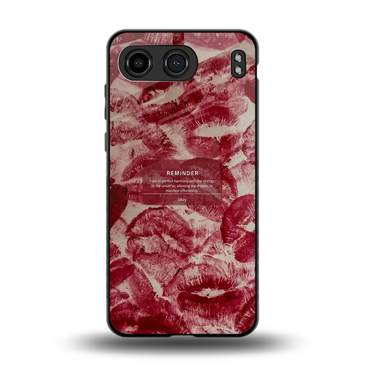 Reminder back phone cover | glass case for oneplus nord 4