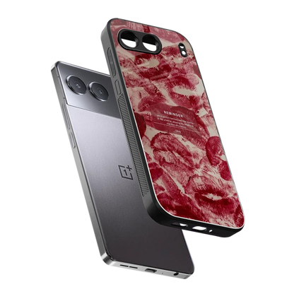 Reminder sleek oneplus nord 4 cover with tempered glass back and TPU edges