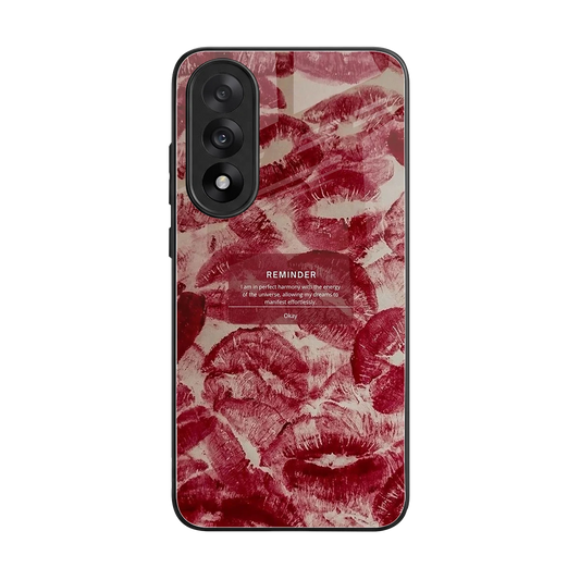 Reminder back phone cover | glass case for oneplus nord 5