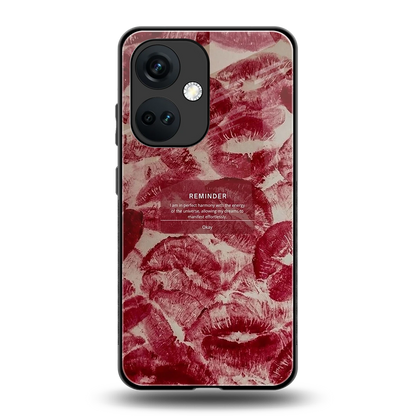 Reminder back phone cover | glass case for oneplus nord ce 3