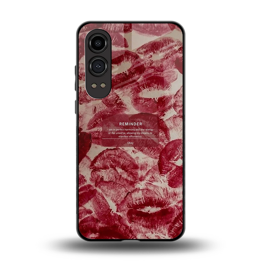 Reminder back phone cover | glass case for oneplus nord ce 4 lite