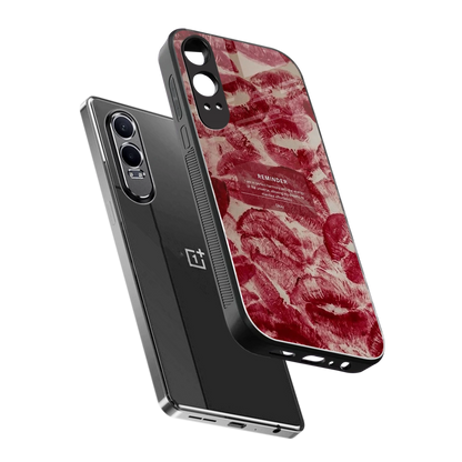 Reminder sleek oneplus nord ce 4 lite cover with tempered glass back and TPU edges