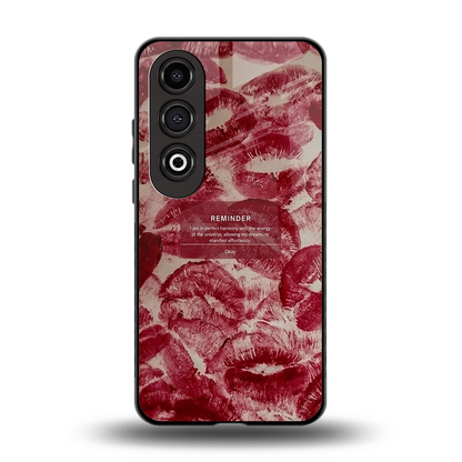 Reminder back phone cover | glass case for oneplus nord ce 4