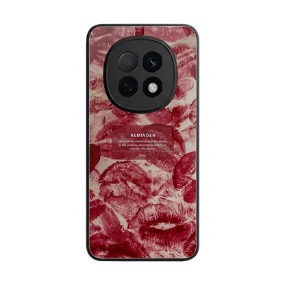 Reminder back phone cover | glass case for oppo f29 pro 5g