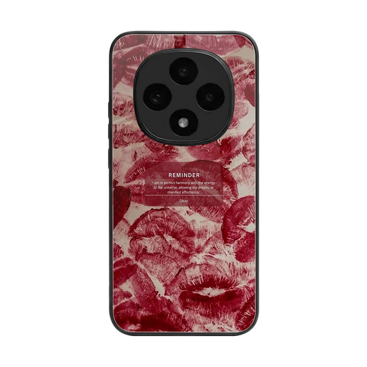 Reminder back phone cover | glass case for oppo f31 pro 5g
