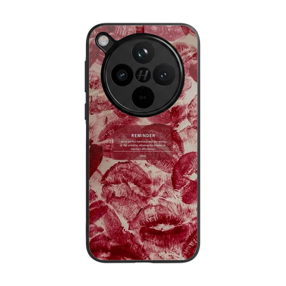 Reminder back phone cover | glass case for oppo find x8