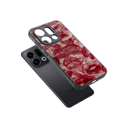Reminder sleek oppo find x9 cover with tempered glass back and TPU edges