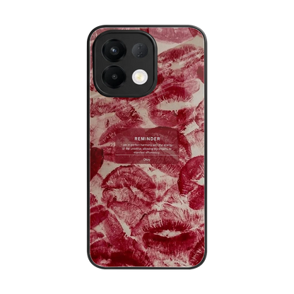 Reminder back phone cover | glass case for oppo k13 5g