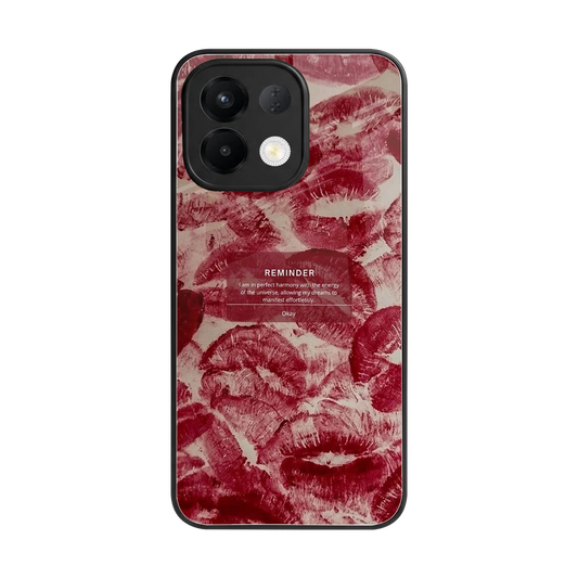 Reminder back phone cover | glass case for oppo k13 5g