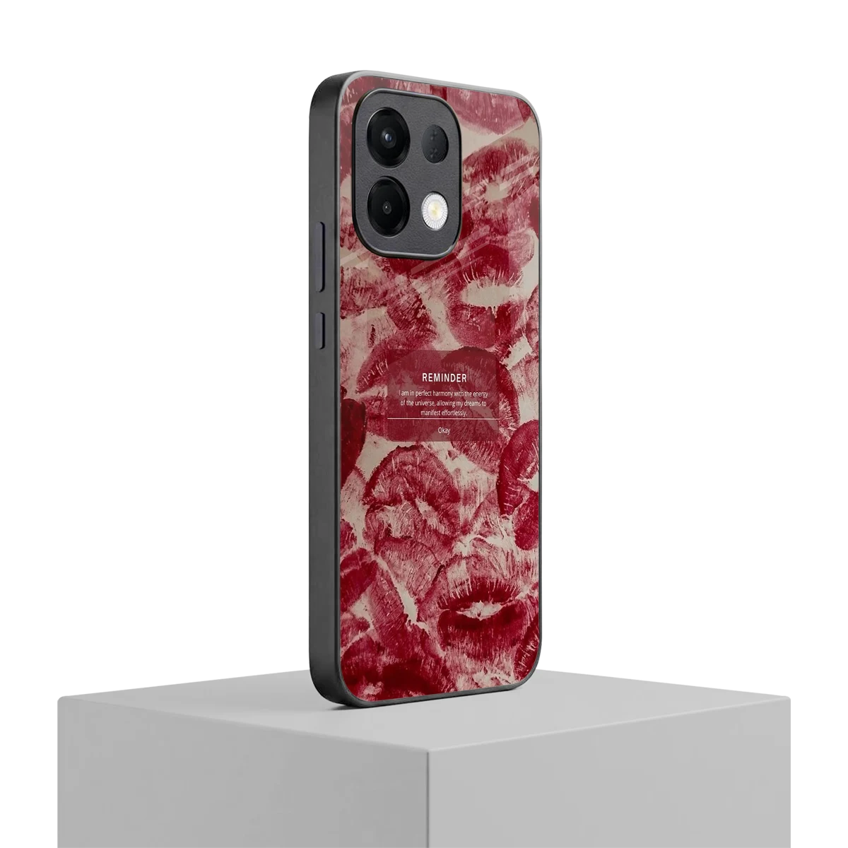 Reminder oppo k13 5g mobile cover | shockproof glass phone case
