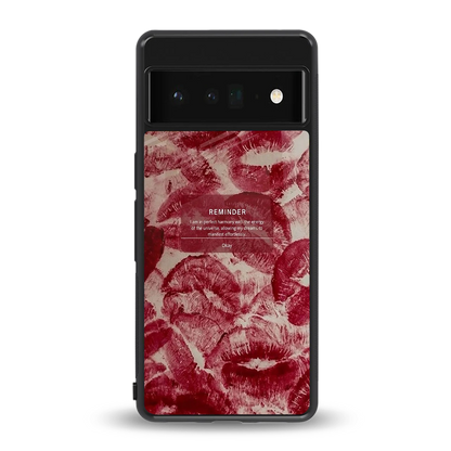 Reminder back phone cover | glass case for google pixel 6 pro