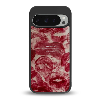 Reminder back phone cover | glass case for google pixel 9 pro