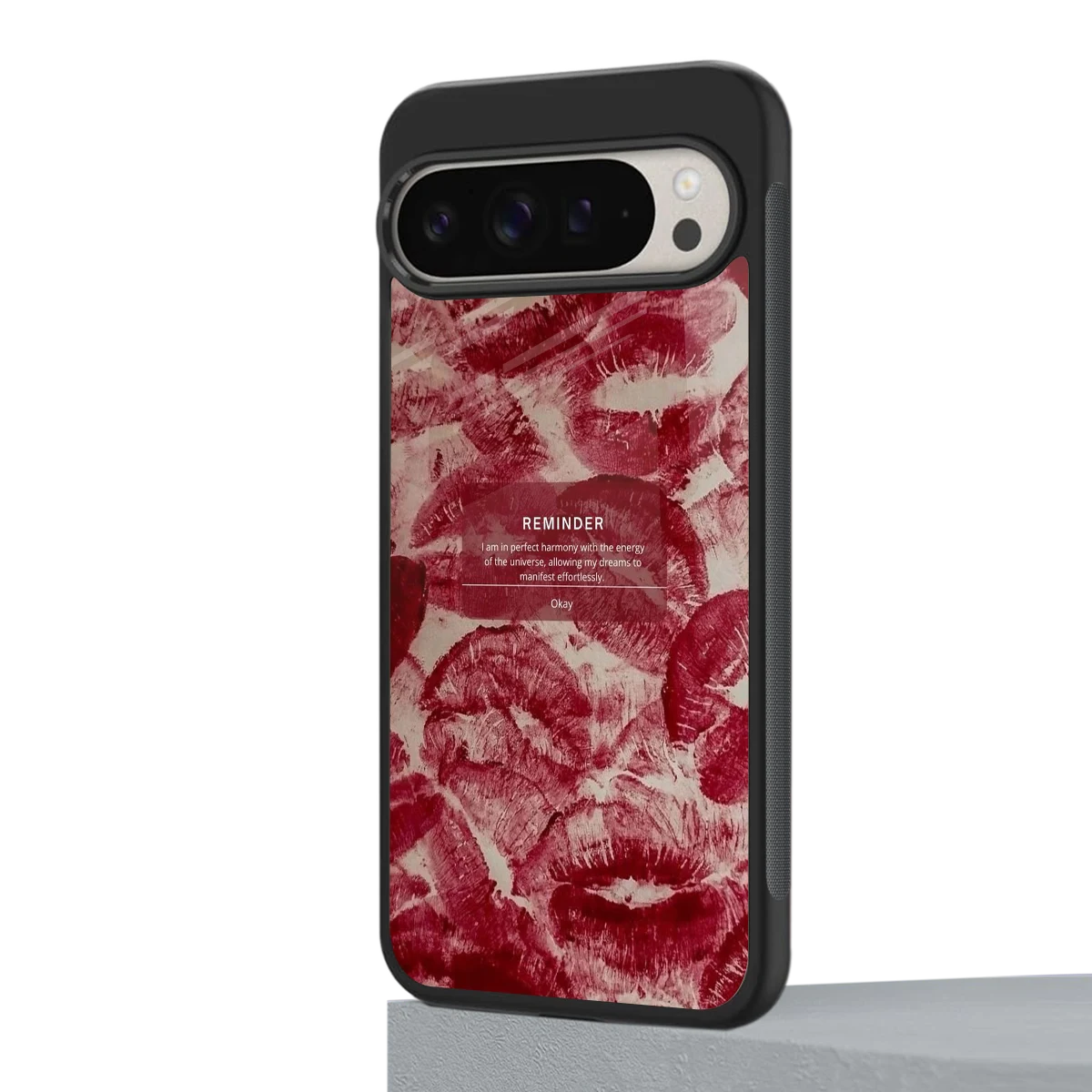 Reminder google pixel 9 pro mobile cover | shockproof glass phone case