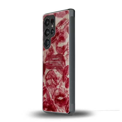 Reminder samsung galaxy s25 ultra mobile cover | shockproof glass phone case