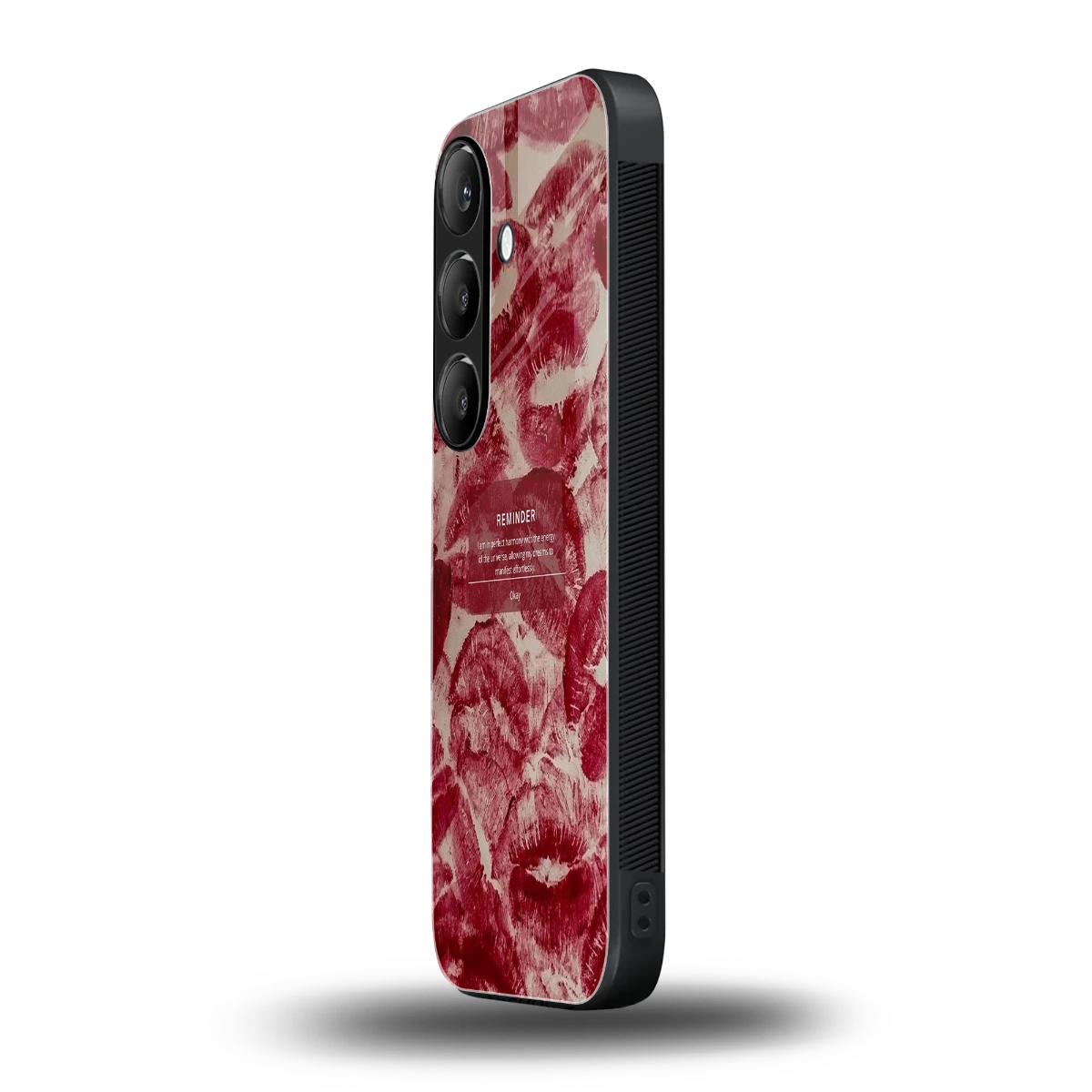 Reminder samsung galaxy s25 mobile cover | shockproof glass phone case