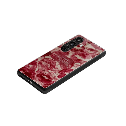 Reminder stylish phone case for samsung galaxy s23 fe | glossy glass and slim fit