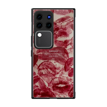 Reminder back phone cover | glass case forvivo v30 pro