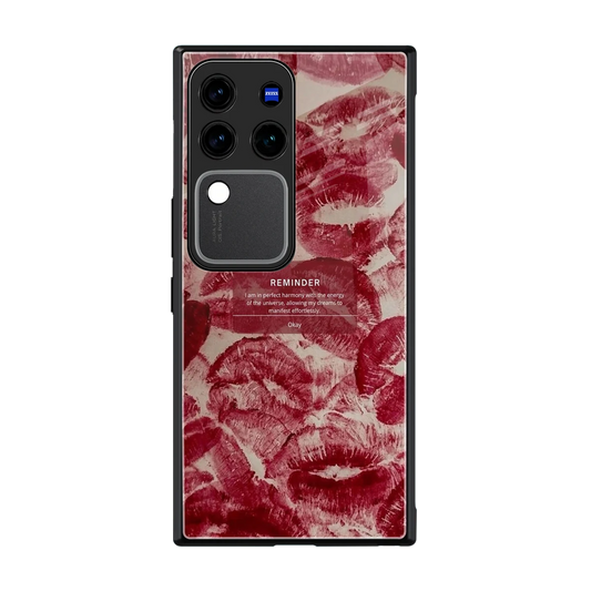 Reminder back phone cover | glass case forvivo v30 pro