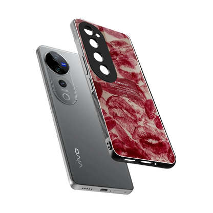 Reminder sleek vivo v40 pro cover with tempered glass back and TPU edges