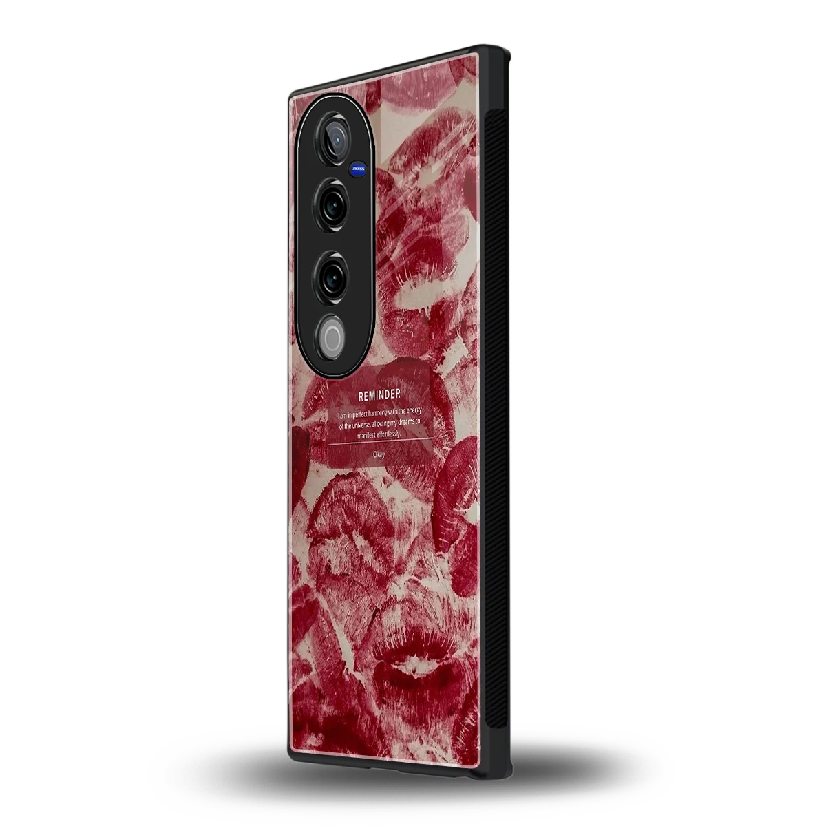 Reminder vivo v40 pro mobile cover | shockproof glass phone case