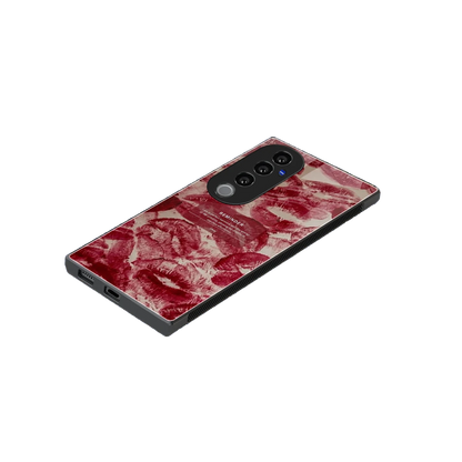 Reminder stylish phone case for vivo v40 pro | glossy glass and slim fit