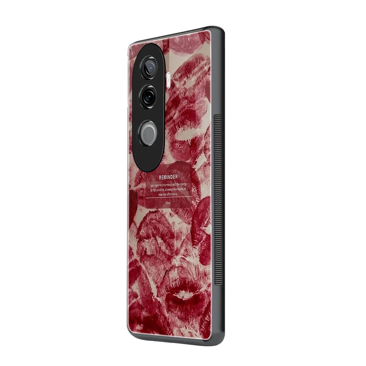 Reminder vivo v40e mobile cover | shockproof glass phone case