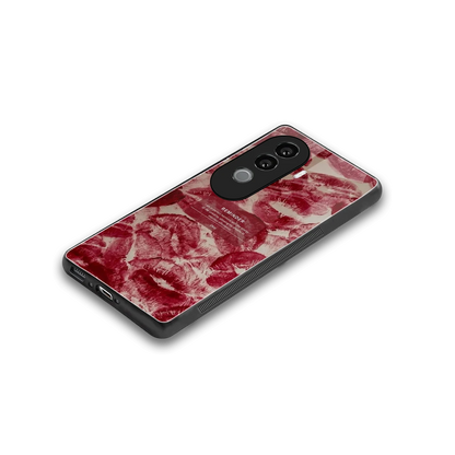 Reminder stylish phone case for vivo v40e | glossy glass and slim fit