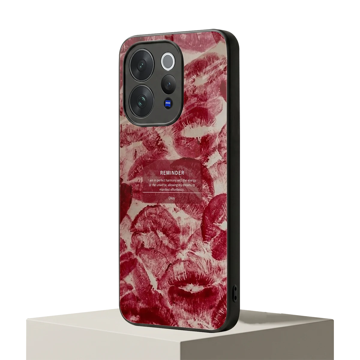 Reminder vivo v70 mobile cover | shockproof glass phone case