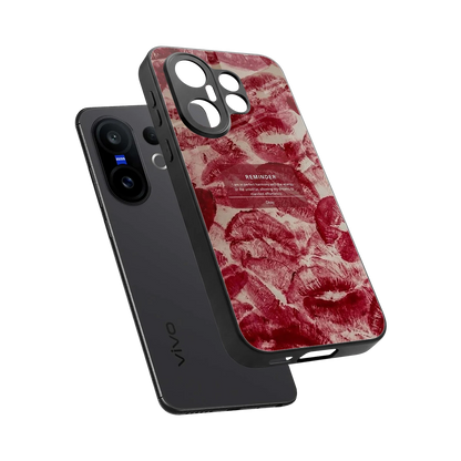 Reminder sleek vivo x200 fe cover with tempered glass back and TPU edges
