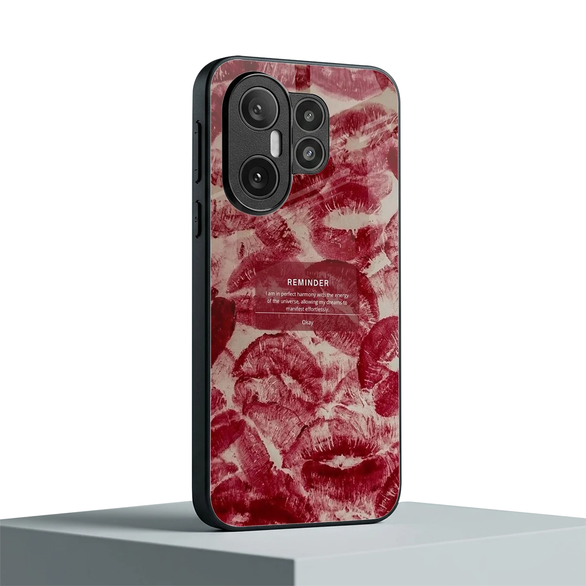 Reminder vivo x200 fe mobile cover | shockproof glass phone case