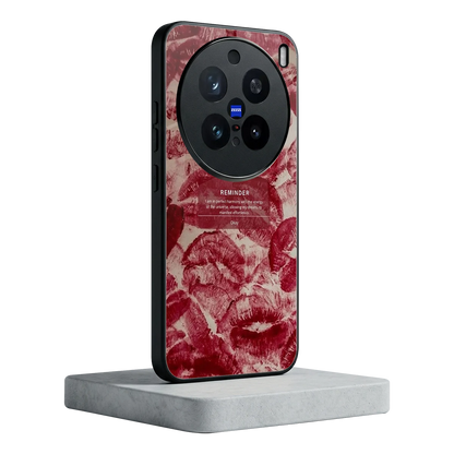 Reminder vivo x200 pro mobile cover | shockproof glass phone case