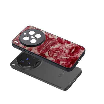 Reminder sleek vivo x300 pro cover with tempered glass back and TPU edges