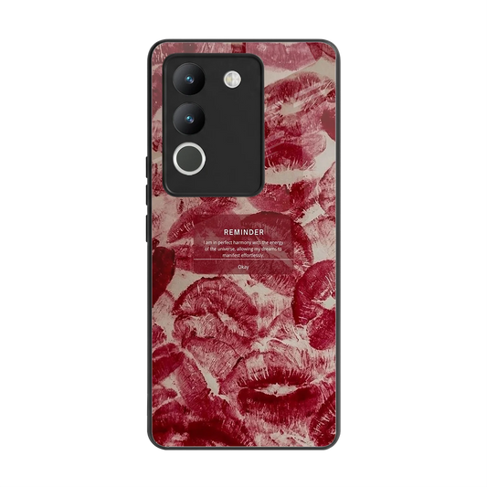 Reminder back phone cover | glass case for vivo y200 5g