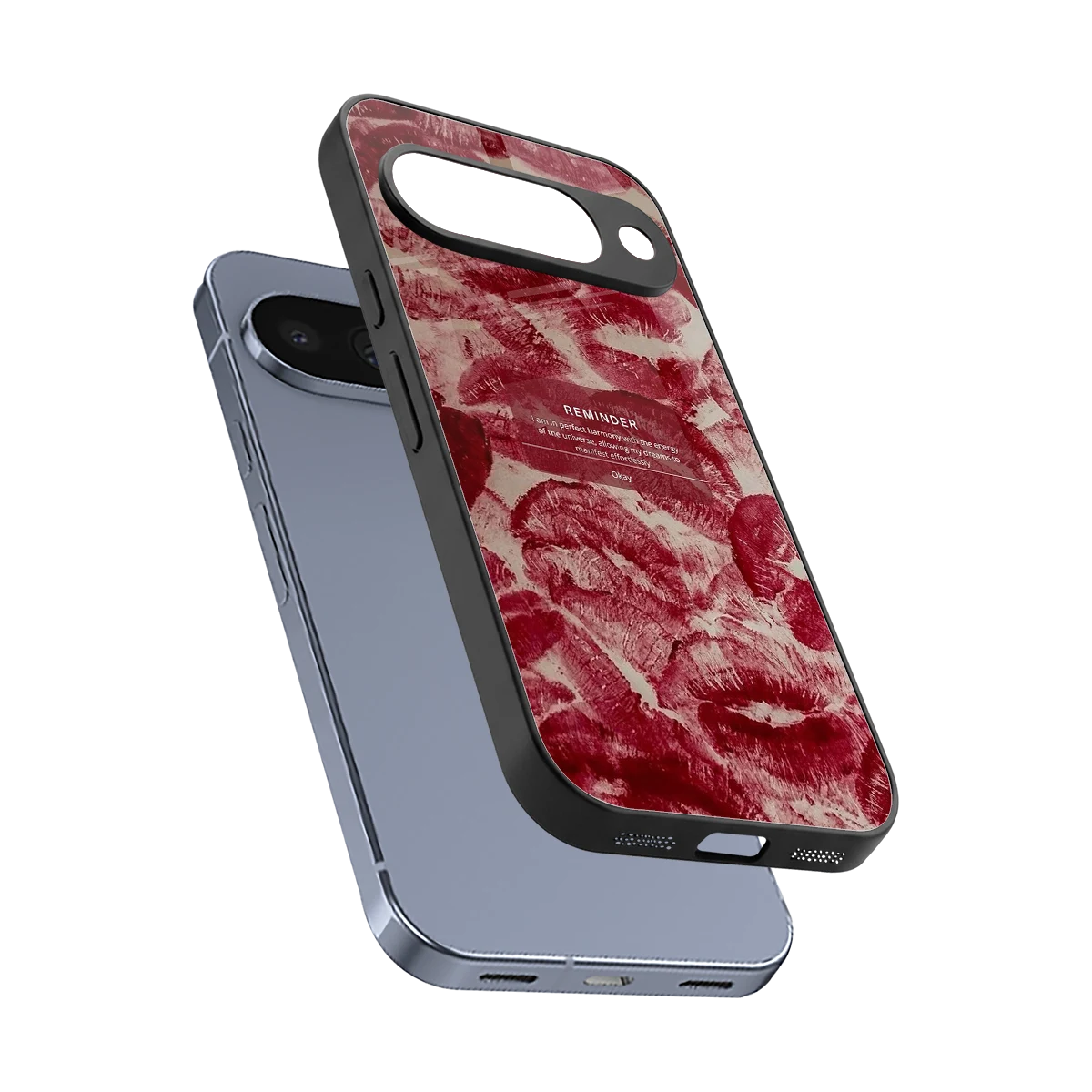 Reminder sleek google pixel 10 cover with tempered glass back and TPU edges