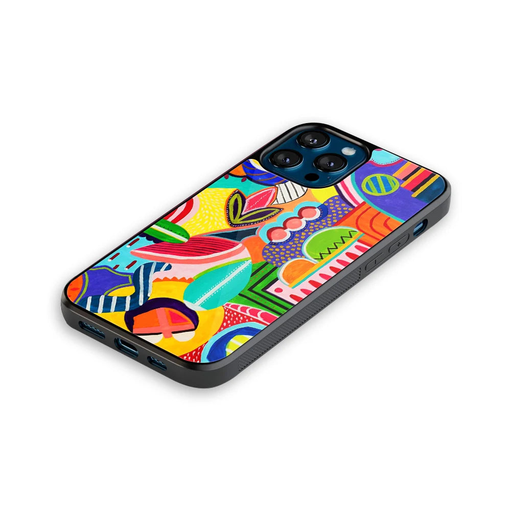 Luxury Glass Back Mobile Cover for iPhone, Samsung Galaxy, OnePlus, Pixel, Redmi & More