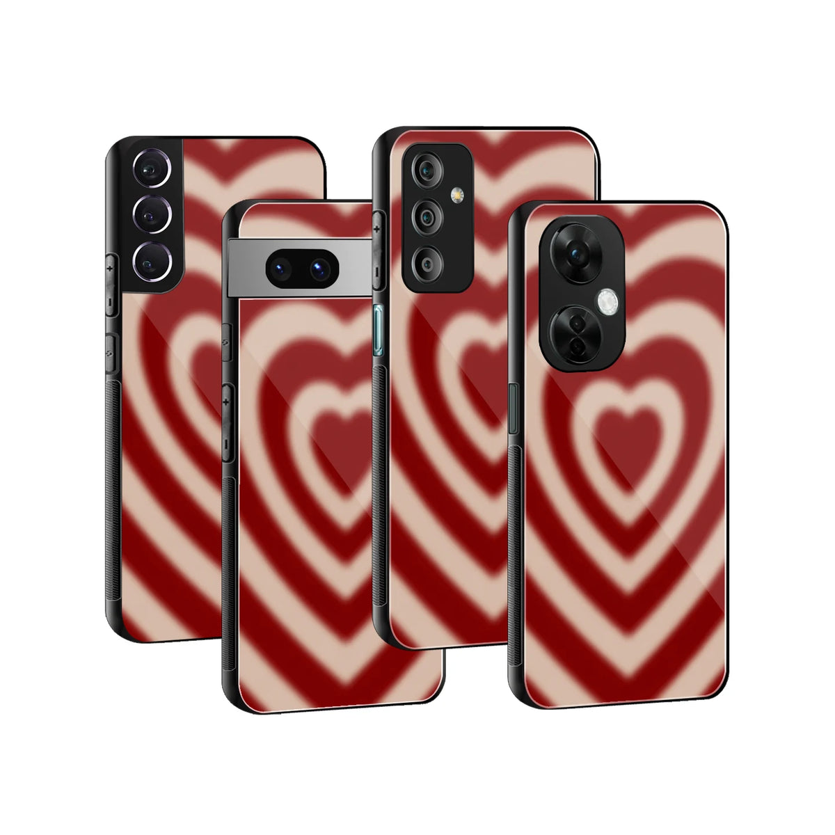 Stylish Glass Back Case for All Smartphones iPhone, Samsung, OnePlus, Pixel, Redmi, Oppo, Vivo, Motorola