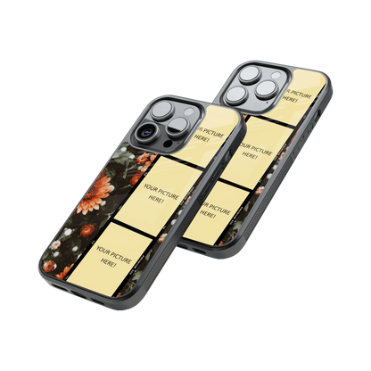 Polaroid Personalised Glass Phone Case