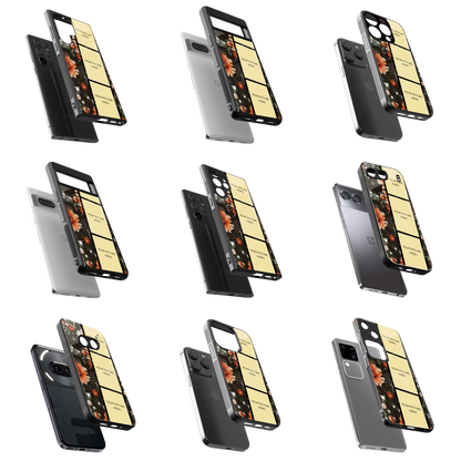 Polaroid Personalised Glass Phone Case